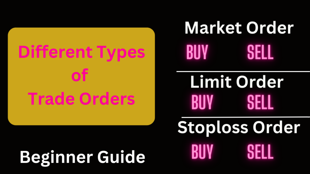 Different types of trade order